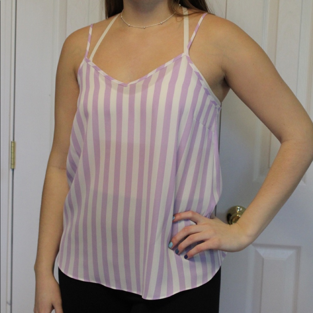 Striped tank top